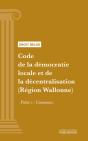 Code De La Democratie Locale Et De La Decentralisation (Region Wallonne) - Preview