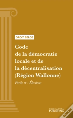 Capa do artigo Code De La Democratie Locale Et De La Decentralisation (Region Wallonne)