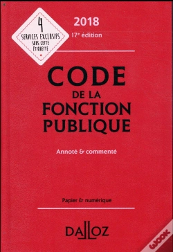 Capa do artigo Code De La Fonction Publique Annoté Et Commenté (Édition 2018)