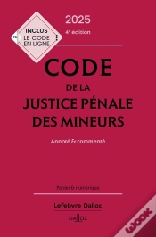 Capa do artigo Code De La Justice Pénale Des Mineurs : Annoté Et Commenté (Édition 2025)