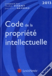Code De La Propriete Intellectuelle 2013