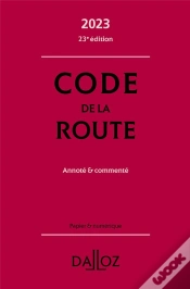 Capa do artigo Code De La Route 2023, Annote Et Commente. 23e Ed.