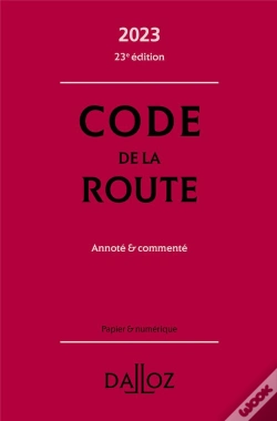 Capa do artigo Code De La Route 2023, Annote Et Commente. 23e Ed.