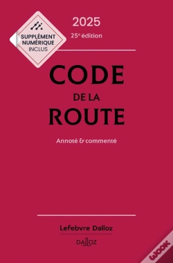 Capa do artigo Code De La Route : Annoté Et Commenté (Édition 2025)