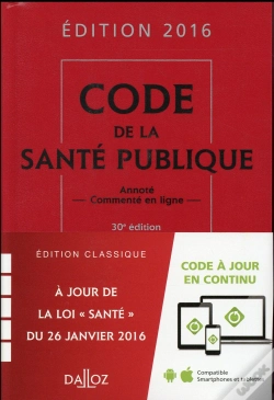 Capa do artigo Code De La Santé Publique (Édition 2016)