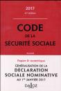 Code De La Securite Sociale 2017, Annote - Preview