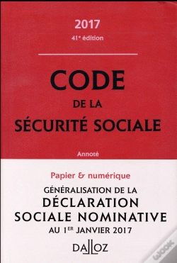Capa do artigo Code De La Securite Sociale 2017, Annote