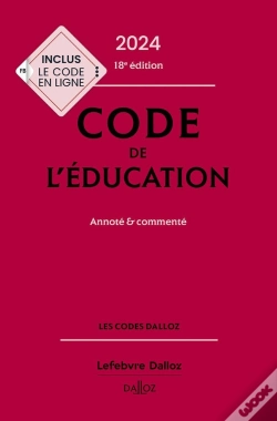 Capa do artigo Code De L'Éducation : Annoté Et Commenté (Édition 2023)