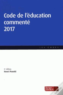 Capa do artigo Code De L'Education Commente 5e Ed