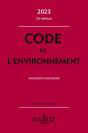 Code De L'Environnement 2023, Annoté & Commenté (26e Édition) - Preview