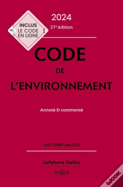 Capa do artigo Code De L'Environnement : Annoté & Commenté (Édition 2024)