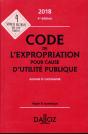 Code De L'Expropriation Pour Cause D'Utilité Publique Annoté Et Commenté (Édition 2018) - Preview