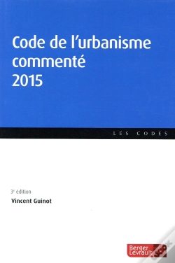 Capa do artigo Code De L'Urbanisme Commenté 2015