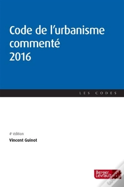 Capa do artigo Code De L'Urbanisme Commente 2016
