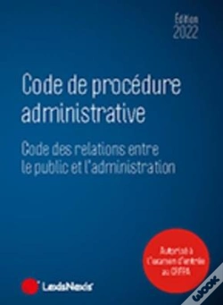 Capa do artigo Code De Procedure Administrative 2022