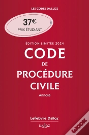 Capa do artigo Code De Procedure Civile 2024 Annote. Edition Limitee. 115e Ed.