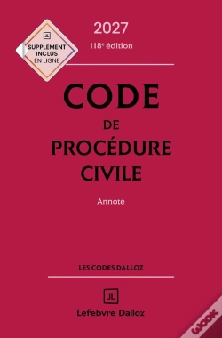 Capa do artigo Code De Procédure Civile : Annoté (Édition 2027)