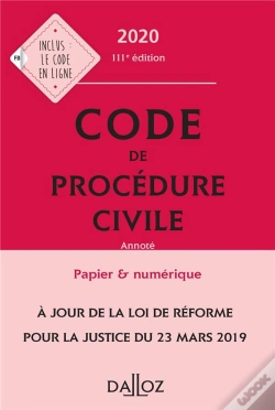 Capa do artigo Code De Procédure Civile (Édition 2020)