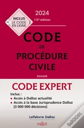Code De Procédure Civile (Édition 2024)