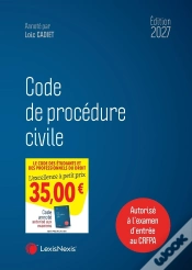 Capa do artigo Code De Procédure Civile (Édition 2027)