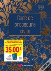 Capa do artigo Code De Procédure Civile (Édition 2027)