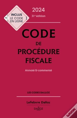 Capa do artigo Code De Procédure Fiscale : Annoté Et Commenté (Édition 2024)