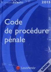 Capa do artigo Code De Procedure Penale 2013