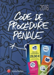 Capa do artigo Code De Procedure Penale 2016 - Jaquette 1