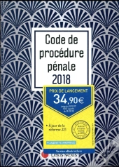 Code De Procedure Penale 2018 Jaquette Graphik