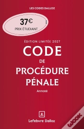 Capa do artigo Code De Procédure Pénale : Annoté  (Édition 2027)