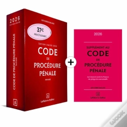 Capa do artigo Code De Procédure Pénale Annoté + Supplément "Loi Narcotrafic" Inclus (Édition 2026)