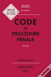Capa do artigo Code De Procédure Pénale (Édition 2025)