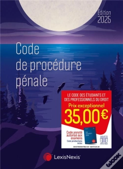 Capa do artigo Code De Procédure Pénale (Édition 2025)