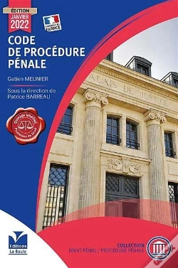 Capa do artigo Code De Procedure Penale Janvier 2022