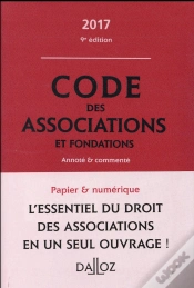 Capa do artigo Code Des Associations Et Fondations 2017, Commente