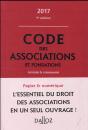 Code Des Associations Et Fondations 2017, Commente - Preview