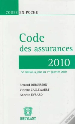 Capa do artigo Code Des Assurances 2010 (5e Édition)
