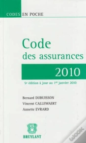 Capa do artigo Code Des Assurances 2010 (5e Édition)