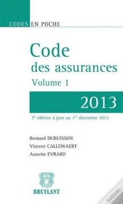 Capa do artigo Code Des Assurances 2012,7eme Edition