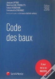 Capa do artigo Code Des Baux 2016