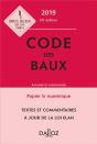 Code Des Baux 2019, Annote & Commente - 30e Ed. - Preview