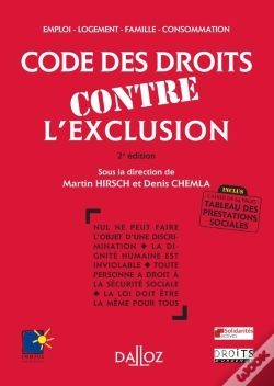 Capa do artigo Code Des Droits Contre L'Exclusion (2e Édition)