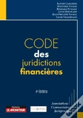 Code Des Juridictions Financières (Édition 2018)
