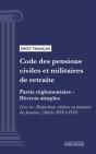 Code Des Pensions Civiles Et Militaires De Retraite - Preview