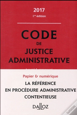 Capa do artigo Code Des Procedures Administratives 2017, Commente
