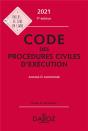 Code Des Procedures Civiles D'Execution 2021, Annote Et Commente - 9e Ed. - Preview