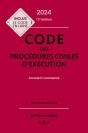 Code Des Procédures Civiles D'Exécution : Annoté Et Commenté (Édition 2024) - Preview