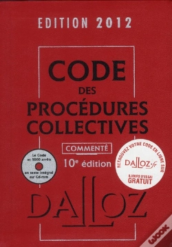 Capa do artigo Code Des Procédures Collectives Commenté (Édition 2012)