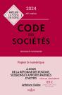 Code Des Societes 2024, Annote Et Commente. 40e Ed. - Preview