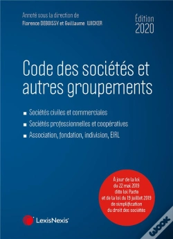 Capa do artigo Code Des Societes Et Autres Groupements 2020